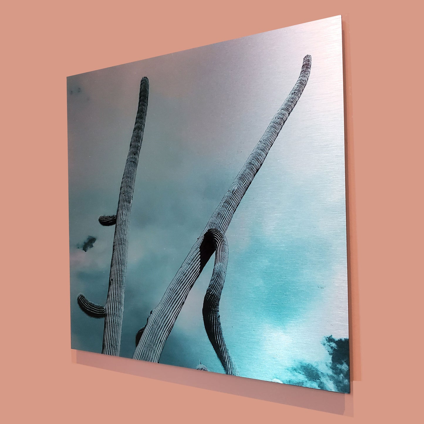 Long Arms - Metallic Print - Deep Sea