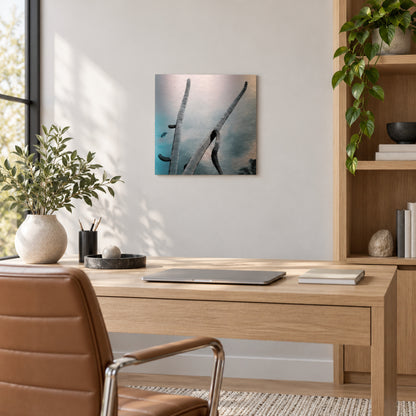 Long Arms - Metallic Print - Deep Sea